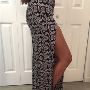 Brandy Melville 2 silt long skirt